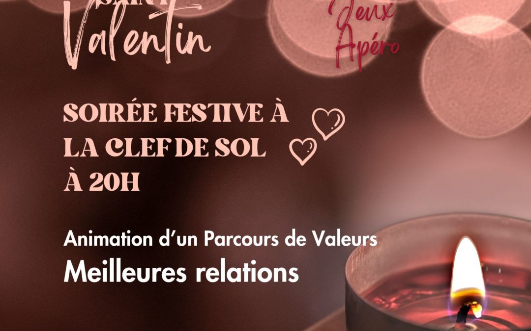 Soirée Saint Valentin à la CDS