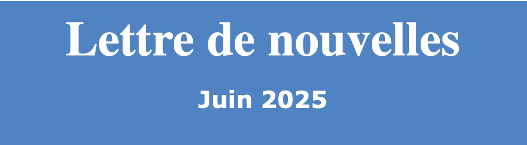 BONNES VACANCES – JUIN 2025