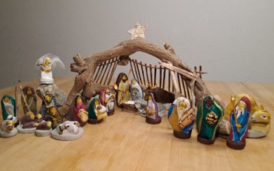 Une crèche en galets – Olaf Koller